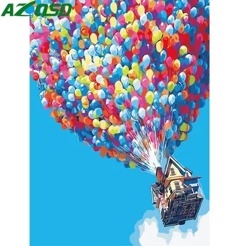 AZQSD Oil Painting By Numbers Hot Air Balloon Diy Paint Drawing Coloring Canvas Hand Painted Picture Wall Decor SZYH6057
AZQSD Oil Painting By Numbers Hot Air Balloon Diy Paint Drawing Coloring Canvas Hand Painted Picture Wall Decor SZYH6057