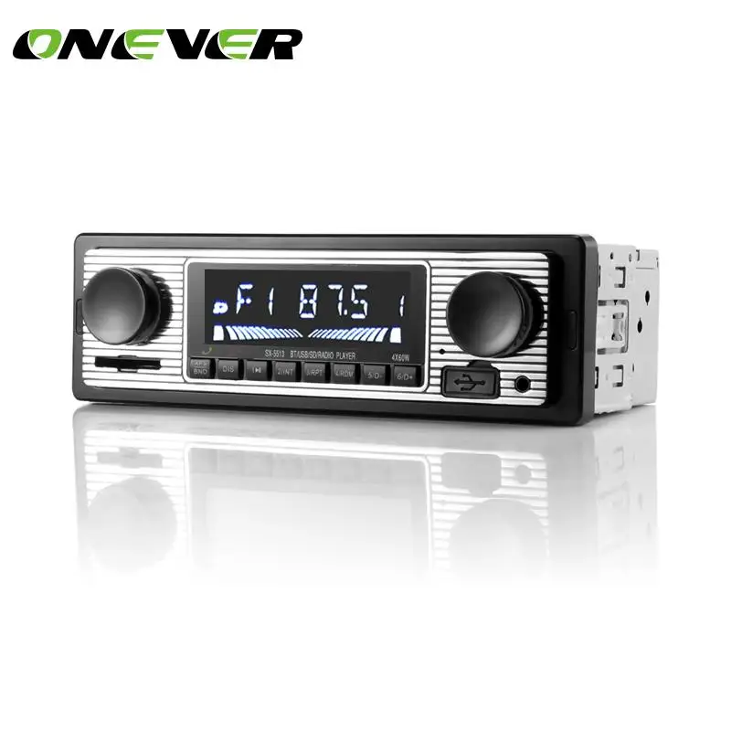 Onever Electronic Bluetooth Auto Car Radio Hands-Free Calls Stereo Audio MP3 Player FM Receiver Support SD USB Remote Control
Onever Electronic Bluetooth Auto Car Radio Hands-Free Calls Stereo Audio MP3 Player FM Receiver Support SD USB Remote Control
