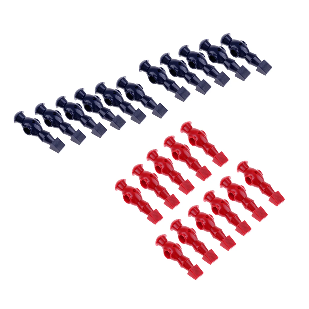 22 Pieces Table Soccer Players Foosball Table Men Table Football Man Red&Dark Blue
22 Pieces Table Soccer Players Foosball Table Men Table Football Man Red&Dark Blue
