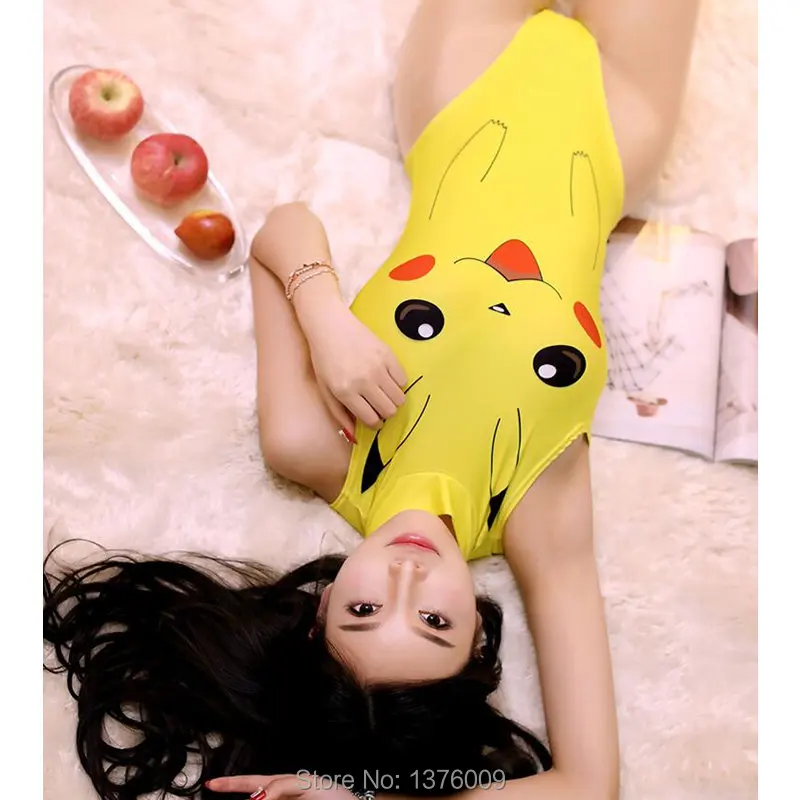 2019 Summer Swimsuit Japan Anime PIKACHU Cosplay One Piece Swimwear Bathing Suit Women School Girls Uniform Swimming Bodysuit
2019 Summer Swimsuit Japan Anime PIKACHU Cosplay One Piece Swimwear Bathing Suit Women School Girls Uniform Swimming Bodysuit