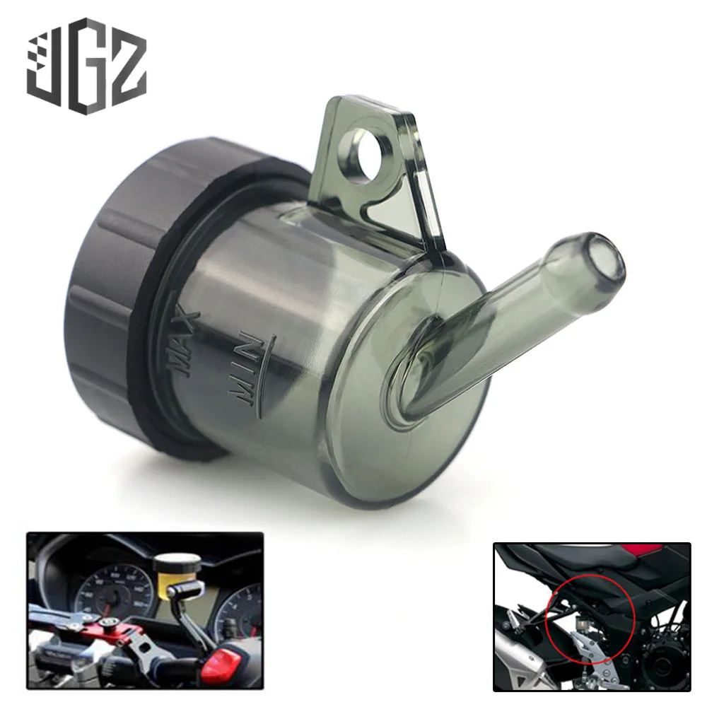 Motorcycle Universal Front Rear Brake Fluid Tank Reservoir Oil Cup Smoked for Honda KTM Vespa Kawasaki BMW Yamaha Ducati Benelli
Motorcycle Universal Front Rear Brake Fluid Tank Reservoir Oil Cup Smoked for Honda KTM Vespa Kawasaki BMW Yamaha Ducati Benelli