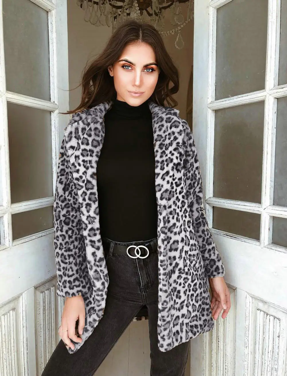 MeiHuiDa 2018 New Style Fashion Women's Winter Leopard Fluffy Fleece Jacket Coat Cardigans Jumper Tops
MeiHuiDa 2018 New Style Fashion Women's Winter Leopard Fluffy Fleece Jacket Coat Cardigans Jumper Tops