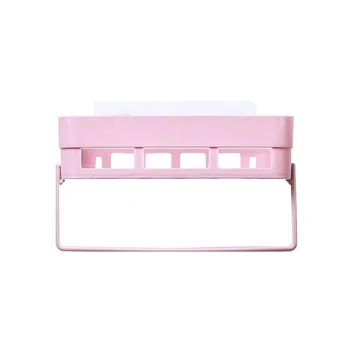 1pc Storage Rack Adhesive Hollow with Towel Bar Wall Mounted Storage Shelf Organizer for Bathroom
1pc Storage Rack Adhesive Hollow with Towel Bar Wall Mounted Storage Shelf Organizer for Bathroom