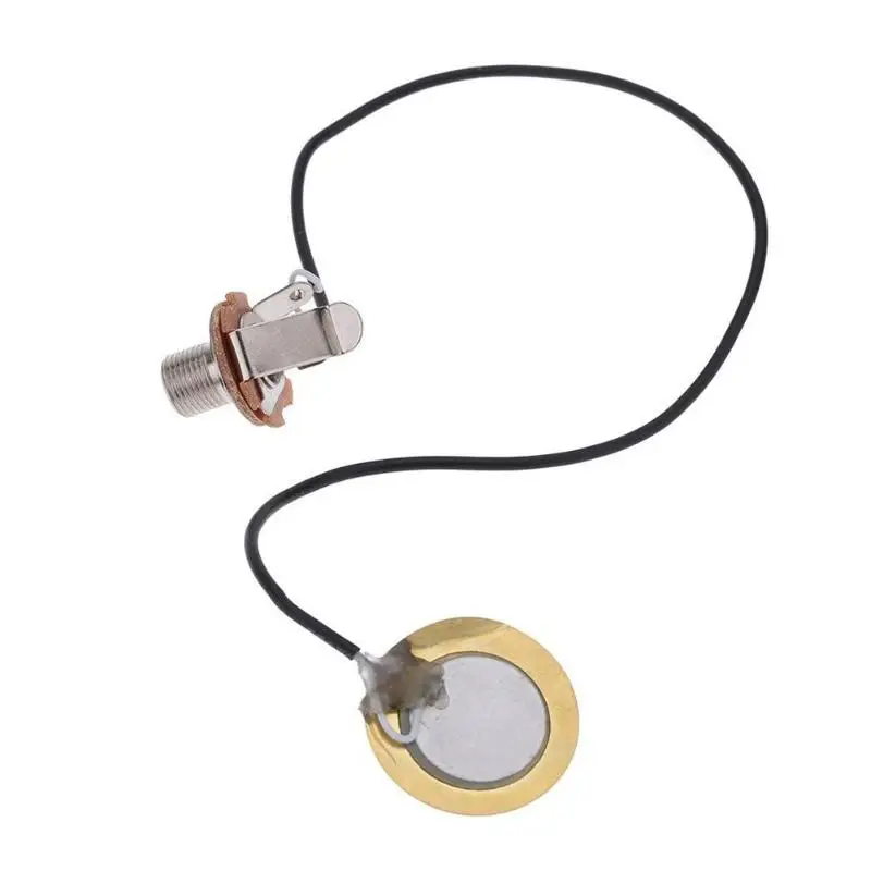 Music Instruments Guitar Transducer Pre-Wired Amplifier Jack Pickup Guitar Accessory acoustic instrument equipped flat soundboad
Music Instruments Guitar Transducer Pre-Wired Amplifier Jack Pickup Guitar Accessory acoustic instrument equipped flat soundboad