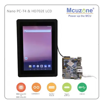 FriendlyELE NanoPC-T4 HD702E Rockchip RK3399 Cortex-A72 Cortex-A53 VR AI OpenCV TensorFlow MIPIDual band wifi M.2PC EC20 4G EMMC
FriendlyELE NanoPC-T4 HD702E Rockchip RK3399 Cortex-A72 Cortex-A53 VR AI OpenCV TensorFlow MIPIDual band wifi M.2PC EC20 4G EMMC