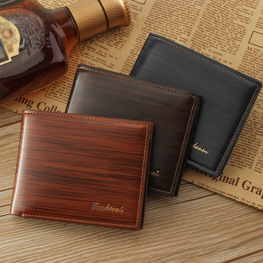 Business PU Leather Wallet Men Casual Short Billfold Wallet Vintage Money Clip Cash Horizontal Credit Card Purses Gift #63
Business PU Leather Wallet Men Casual Short Billfold Wallet Vintage Money Clip Cash Horizontal Credit Card Purses Gift #63