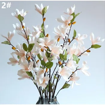 5pcs high quality silk flowers 11 heads Magnolia Wedding Decoration artificial flowers home decoration accessories
5pcs high quality silk flowers 11 heads Magnolia Wedding Decoration artificial flowers home decoration accessories