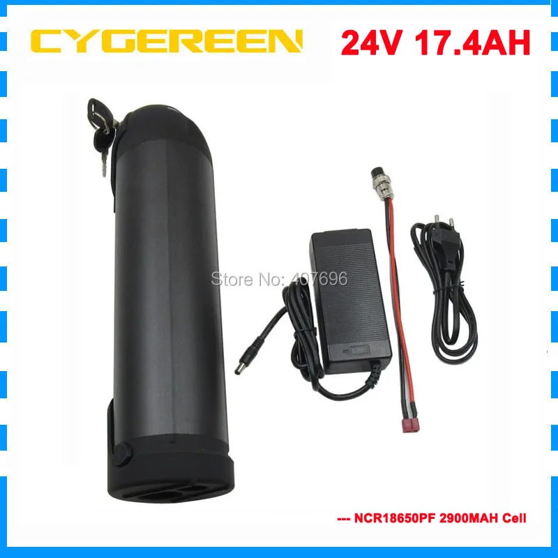 Free customs fee 500W 24V 17.4AH Electric Bike lithium battery 24V Water bottle battery use for panasonic cell 29.4V 3A Charger
Free customs fee 500W 24V 17.4AH Electric Bike lithium battery 24V Water bottle battery use for panasonic cell 29.4V 3A Charger