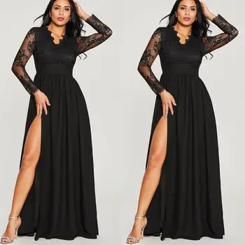 Boho Style Long Skirts Women Formal Long Prom Ball Gown Evening Party Split V Neck Lace Long Sleeve Wedding Skirts
Boho Style Long Skirts Women Formal Long Prom Ball Gown Evening Party Split V Neck Lace Long Sleeve Wedding Skirts