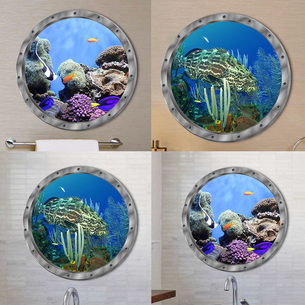 2019 New Fish Ocean View Windows Wall Door Stickers for Washing Machine Door Decor Wall Decal
2019 New Fish Ocean View Windows Wall Door Stickers for Washing Machine Door Decor Wall Decal