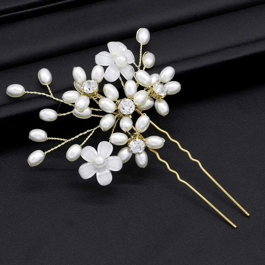 Women Fashion U Shape Plastic Beads Bead, Rhinestone Hair Casual, Party, Wedding Pin Hair Decoration
Women Fashion U Shape Plastic Beads Bead, Rhinestone Hair Casual, Party, Wedding Pin Hair Decoration