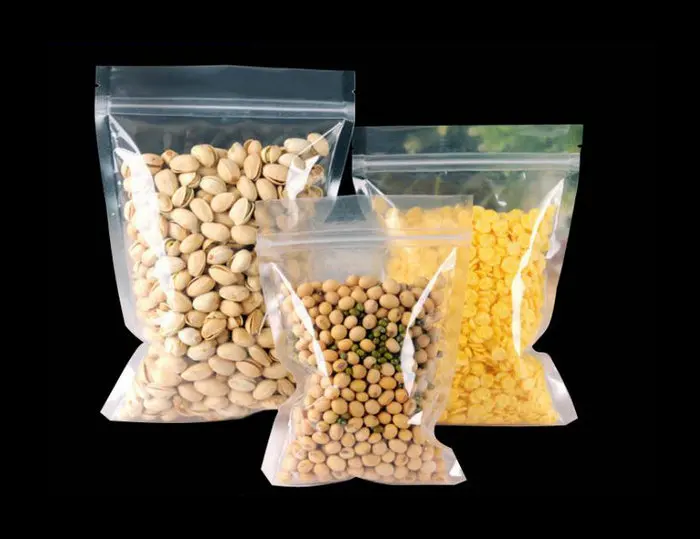 100Pcs Transparent Self Seal Zip Lock Plastic Packaging Bag for Tea Nut Food Storage Clear Zipper Waterproof Pouches packaging
100Pcs Transparent Self Seal Zip Lock Plastic Packaging Bag for Tea Nut Food Storage Clear Zipper Waterproof Pouches packaging
