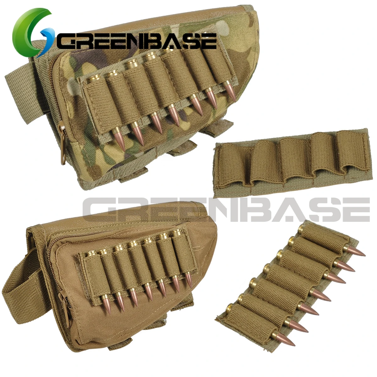 Greenbase Tactical Buttstock Shotgun Rifle Stock Ammo Portable Pouch Shell Cartridge Holder Pouch Holder Cheek Leather Pad
Greenbase Tactical Buttstock Shotgun Rifle Stock Ammo Portable Pouch Shell Cartridge Holder Pouch Holder Cheek Leather Pad