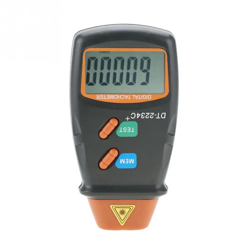 DT-2234C + Digital LCD Tachometer Non-Contact Tach Meter Photo Tachometer Mini RPM Tester Meter
DT-2234C + Digital LCD Tachometer Non-Contact Tach Meter Photo Tachometer Mini RPM Tester Meter