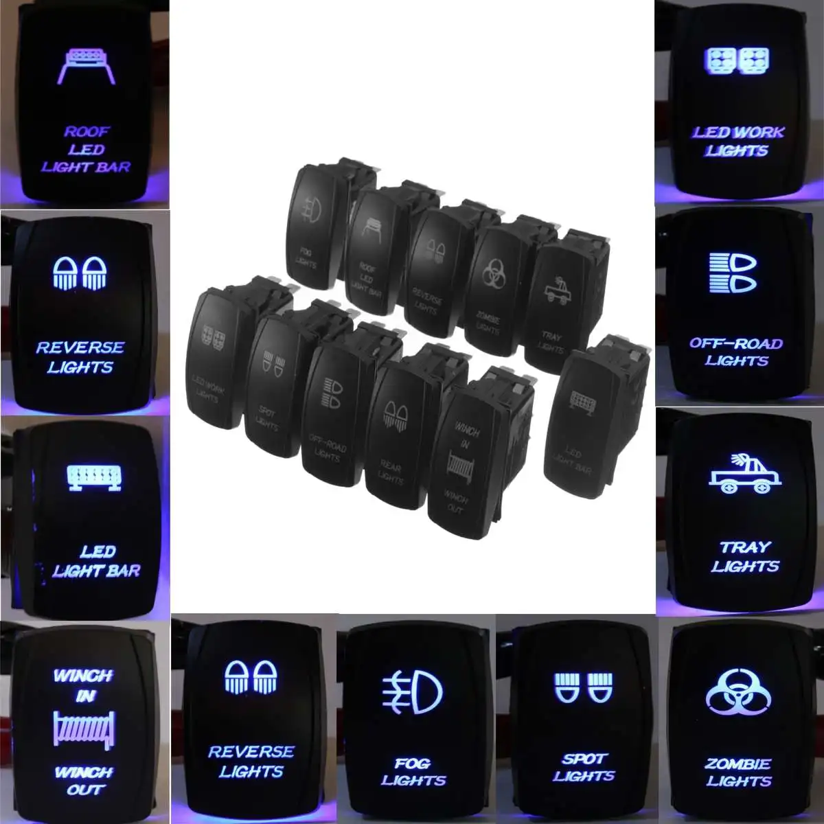 1x 2V/20A 24V/10A Car Boat Marine RV Laser Rocker Toggle Switch ON-OFF 5 PINs Dual Orange LED Light Rear Work Fog Driving Switch
1x 2V/20A 24V/10A Car Boat Marine RV Laser Rocker Toggle Switch ON-OFF 5 PINs Dual Orange LED Light Rear Work Fog Driving Switch