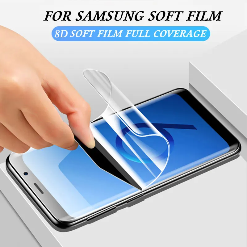Curved Soft Hydrogel Film For Samsung Galaxy S8 S9 S7 S6 edge Plus Screen Protector On The For Samsung Note 8 9 Film(Not Glass)
Curved Soft Hydrogel Film For Samsung Galaxy S8 S9 S7 S6 edge Plus Screen Protector On The For Samsung Note 8 9 Film(Not Glass)