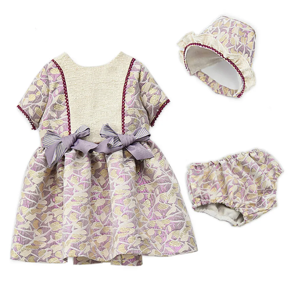 Newborn Baby Dress Girls Spain Princess Brithday Party Dresses With Hat PP Pant 3pcs Set Robe Fille Infant Toddler Kids Clothes 
Newborn Baby Dress Girls Spain Princess Brithday Party Dresses With Hat PP Pant 3pcs Set Robe Fille Infant Toddler Kids Clothes