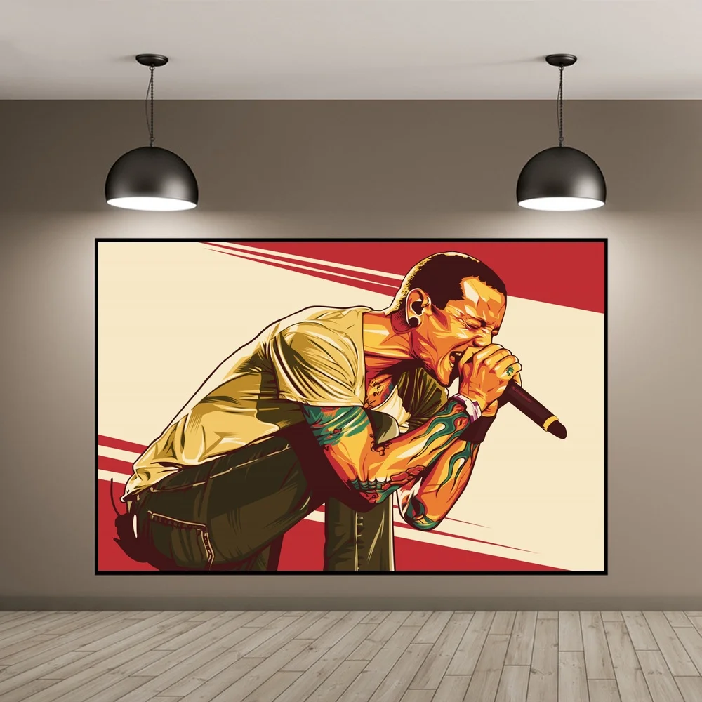 Chester Bennington Linkin Park Rock Music Singer Poster Art Canvas Poster Wall Picture for Living Room No Frame
Chester Bennington Linkin Park Rock Music Singer Poster Art Canvas Poster Wall Picture for Living Room No Frame