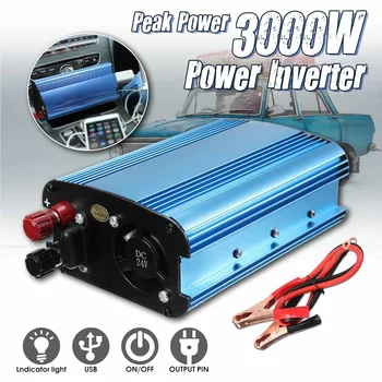 KROAK 3000W DC 12/24/48V/60V To 220V Solar Power Inverter Converter for road trips vacations outdoors
KROAK 3000W DC 12/24/48V/60V To 220V Solar Power Inverter Converter for road trips vacations outdoors