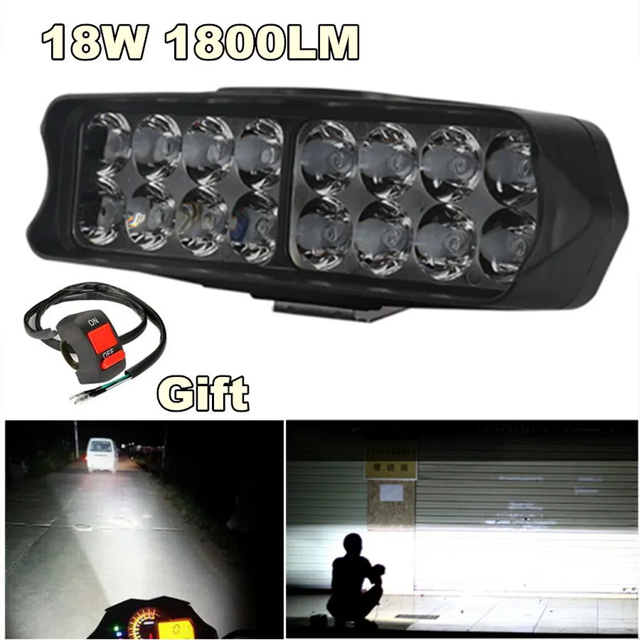 Universal 12-85V 24W 2400LM LED Work Light Bar Fog Spotlight DRL Headlight Driving Lamp Car Truck Offroad with Switch 1 Set
Universal 12-85V 24W 2400LM LED Work Light Bar Fog Spotlight DRL Headlight Driving Lamp Car Truck Offroad with Switch 1 Set