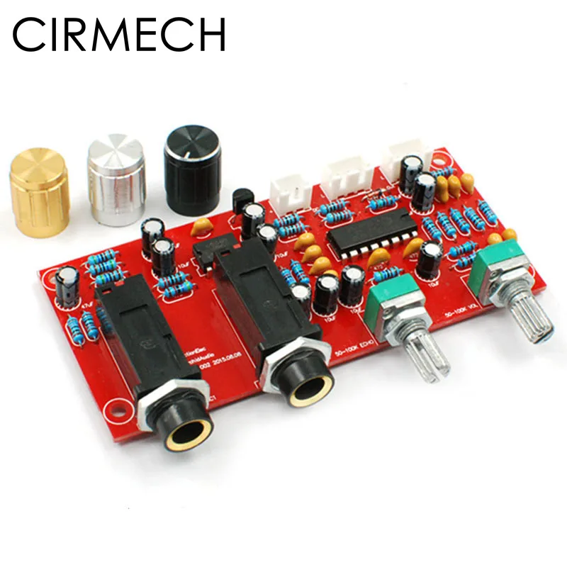CIRMECH PT2399 NE5532 Karaoke board Microphone amplifier Board Preamplifier Reverberation echo board kit and Finished optional
CIRMECH PT2399 NE5532 Karaoke board Microphone amplifier Board Preamplifier Reverberation echo board kit and Finished optional