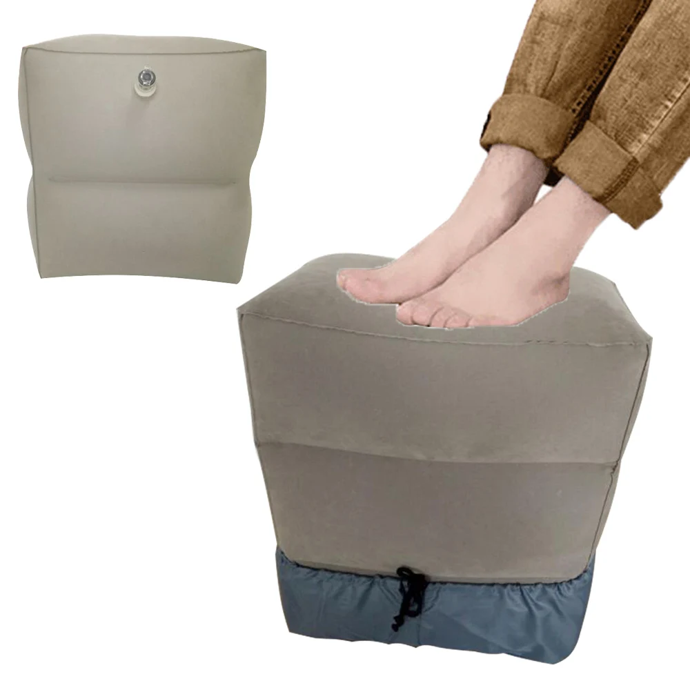 Two/ Three Layers Inflatable Foot Rest Gray Unisex Travel Footrest Portable Useful Plane Train Car Kids Bed Pillow Foot Pad 3
Two/ Three Layers Inflatable Foot Rest Gray Unisex Travel Footrest Portable Useful Plane Train Car Kids Bed Pillow Foot Pad 3