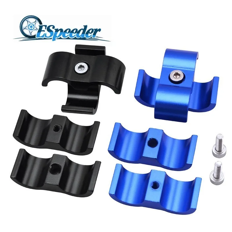 ESPEEDER 2Pcs Blue/Black 19MM Billet Aluminum Oil Fuel Water Hose Turbo Separator Divider Clamp For Oil Fuel Water Hose AN4
ESPEEDER 2Pcs Blue/Black 19MM Billet Aluminum Oil Fuel Water Hose Turbo Separator Divider Clamp For Oil Fuel Water Hose AN4