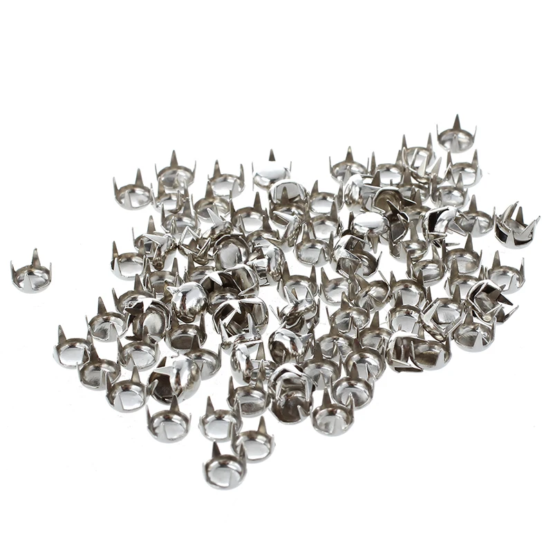100 x 6 mm Rivets Metal DIY Round Rivets Spikes Silver Ideal for decorating your bags, belts, leather bracelets, shoes and so on
100 x 6 mm Rivets Metal DIY Round Rivets Spikes Silver Ideal for decorating your bags, belts, leather bracelets, shoes and so on