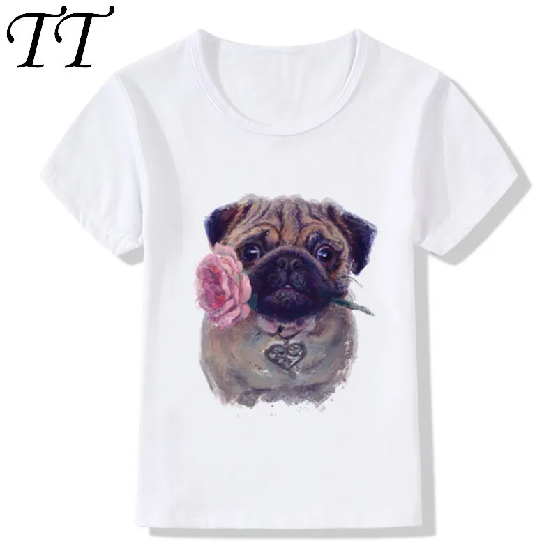 2019 Children Flower Pug Funny T-Shirts Girls Boys Summer Tops Kids Short Sleeve Clothes Camiseta Retro Pug Baby T shirt,HKP2162
2019 Children Flower Pug Funny T-Shirts Girls Boys Summer Tops Kids Short Sleeve Clothes Camiseta Retro Pug Baby T shirt,HKP2162