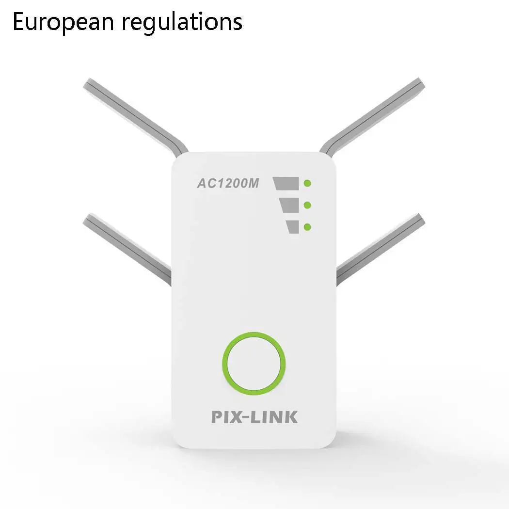 Multi-function Dual-band Wireless High-power Repeater Router US, EU 1 Kit 100m 10 / 100Mbps Yes AP 2.4G 5G
Multi-function Dual-band Wireless High-power Repeater Router US, EU 1 Kit 100m 10 / 100Mbps Yes AP 2.4G 5G