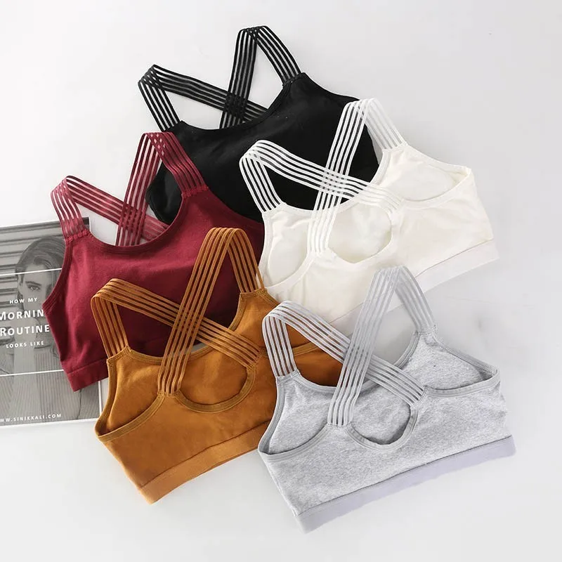 Women Solid Breathable Sports Bra Top Sexy Cross Seamless Yoga Bras Elastic Fitness Workout Active Wear Female Running Vest
Women Solid Breathable Sports Bra Top Sexy Cross Seamless Yoga Bras Elastic Fitness Workout Active Wear Female Running Vest