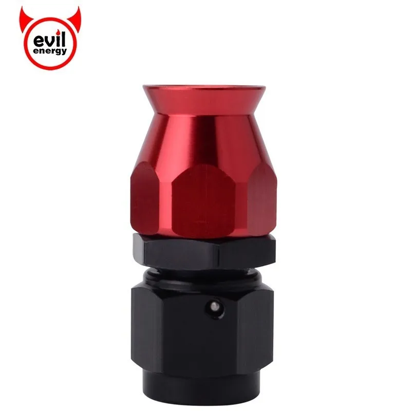 evil energy Aluminum Alloy Straight 45 90 180 Degree Swivel Hose End Fitting Adapter PTFE Oil Fuel Line Fittings AN6
evil energy Aluminum Alloy Straight 45 90 180 Degree Swivel Hose End Fitting Adapter PTFE Oil Fuel Line Fittings AN6