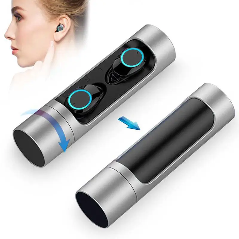 HIFI Stereo 18H Extra Long Play Time Bluetooth Earbuds TWS 5.0 Bluetooth Earbud with Potable Charging Case Power
HIFI Stereo 18H Extra Long Play Time Bluetooth Earbuds TWS 5.0 Bluetooth Earbud with Potable Charging Case Power