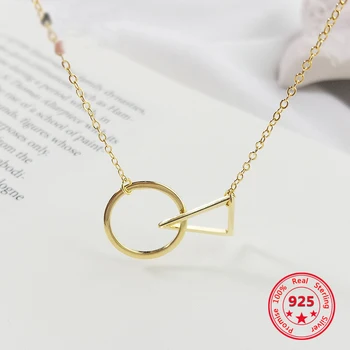 Pure 925 Silver European American New Design Creative Concise Geometric Triangle Pendant Necklace Fine Jewelry
Pure 925 Silver European American New Design Creative Concise Geometric Triangle Pendant Necklace Fine Jewelry