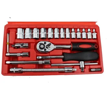46 Pcs Car Repair Tools Det Steel Combination Tool Set Wrench Batch Head Ratchet Pawl Socket Spanner Screwdriver Household
46 Pcs Car Repair Tools Det Steel Combination Tool Set Wrench Batch Head Ratchet Pawl Socket Spanner Screwdriver Household