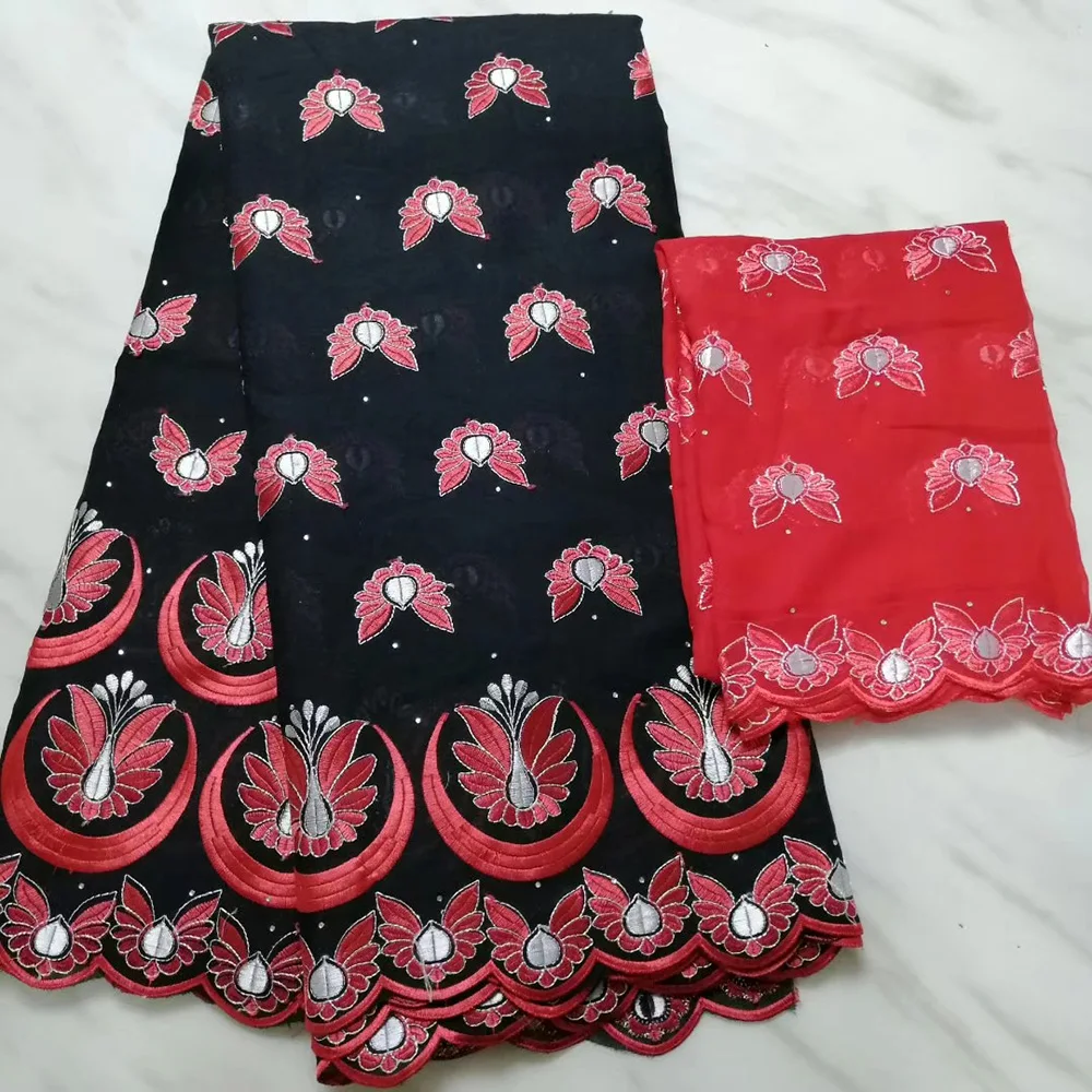Black Lace Fabric African Swiss Lace High Quality Cotton Fabric and Head Scarf Latest African Lace Fabric For Ramadan Decoration
Black Lace Fabric African Swiss Lace High Quality Cotton Fabric and Head Scarf Latest African Lace Fabric For Ramadan Decoration