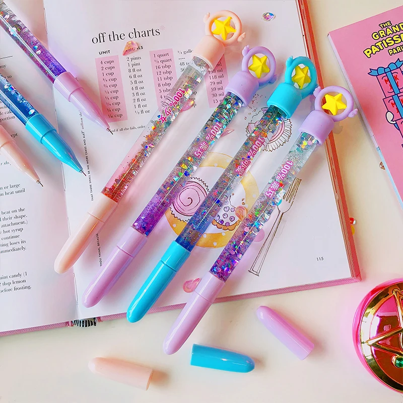 Originality Fairy Good Neutral Pen Lovely Soft Sister Student Girl Student Small Fresh Magic Colorful Quicksand Pen
Originality Fairy Good Neutral Pen Lovely Soft Sister Student Girl Student Small Fresh Magic Colorful Quicksand Pen