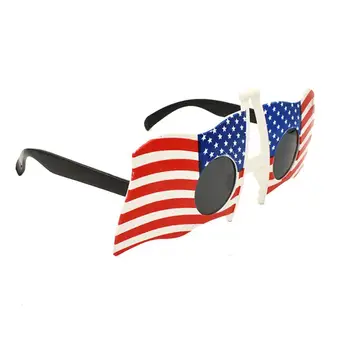 1PC Nontoxic American Flag Portable Funny Creative US Flag Glasses for Photo Props Masquerade Birthday Party Men Women
1PC Nontoxic American Flag Portable Funny Creative US Flag Glasses for Photo Props Masquerade Birthday Party Men Women