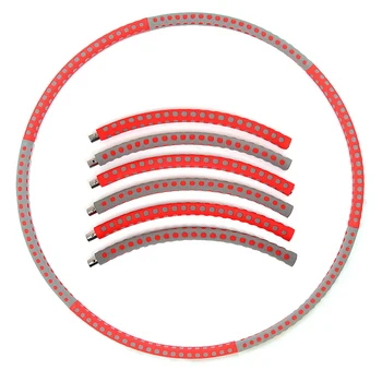 Detachable 6 Sections Foam Stainless Steel Sport Hoop Home Exercise Fitness Crossfit Workout Equipmen Fitness Circle Lose Weight
Detachable 6 Sections Foam Stainless Steel Sport Hoop Home Exercise Fitness Crossfit Workout Equipmen Fitness Circle Lose Weight