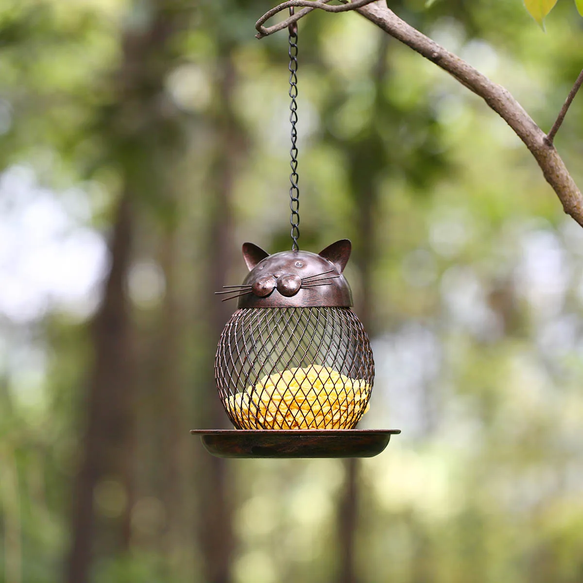 Cat Shaped Bird Feeder Cat Shaped Vintage Handmade Outdoor Decoration Villa Garden Decoration
Cat Shaped Bird Feeder Cat Shaped Vintage Handmade Outdoor Decoration Villa Garden Decoration