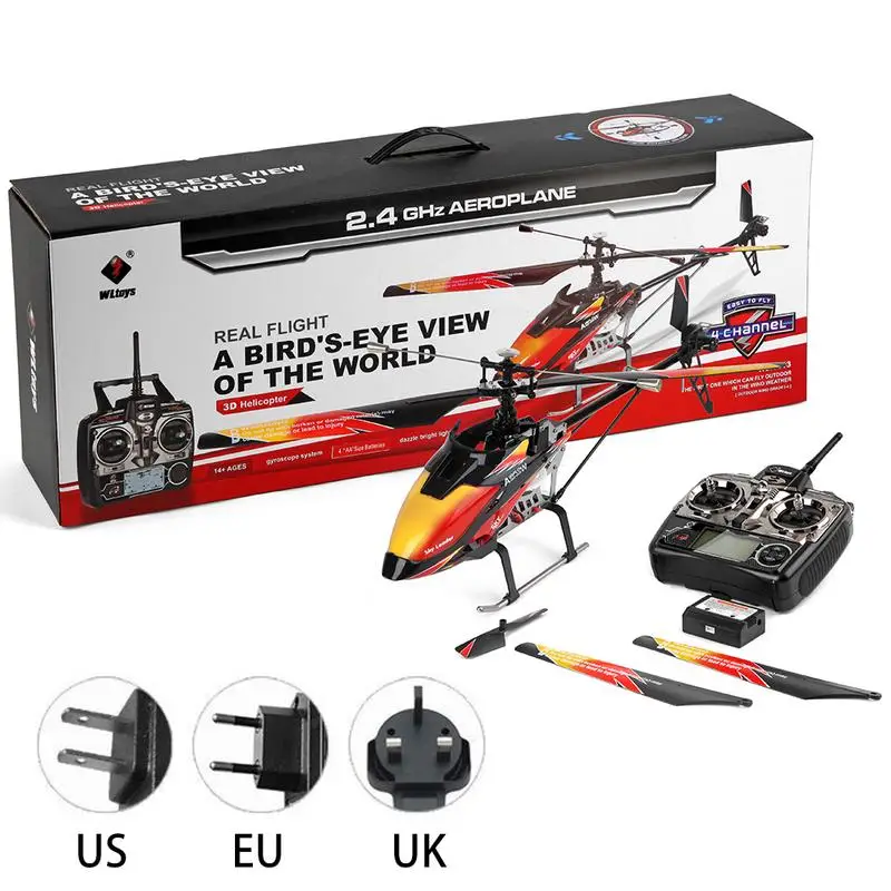 V913 Remote Control Aircraft Single Paddle Helicopter With Gyro Navigation Model Toy 1106 11000KV Brushless Motor RC Toys
V913 Remote Control Aircraft Single Paddle Helicopter With Gyro Navigation Model Toy 1106 11000KV Brushless Motor RC Toys