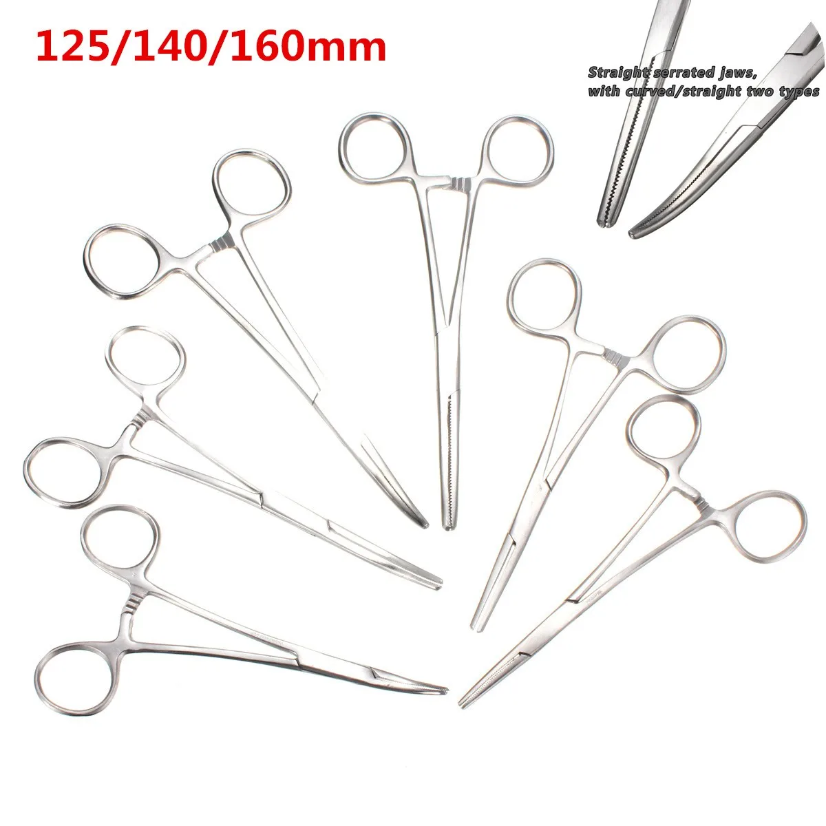 Curved Stainless Steel Bent-nose Fishing Locking Elbow Scissors Pliers Hemostatic Forceps Pet Hair Towel Clamp Pliers
Curved Stainless Steel Bent-nose Fishing Locking Elbow Scissors Pliers Hemostatic Forceps Pet Hair Towel Clamp Pliers