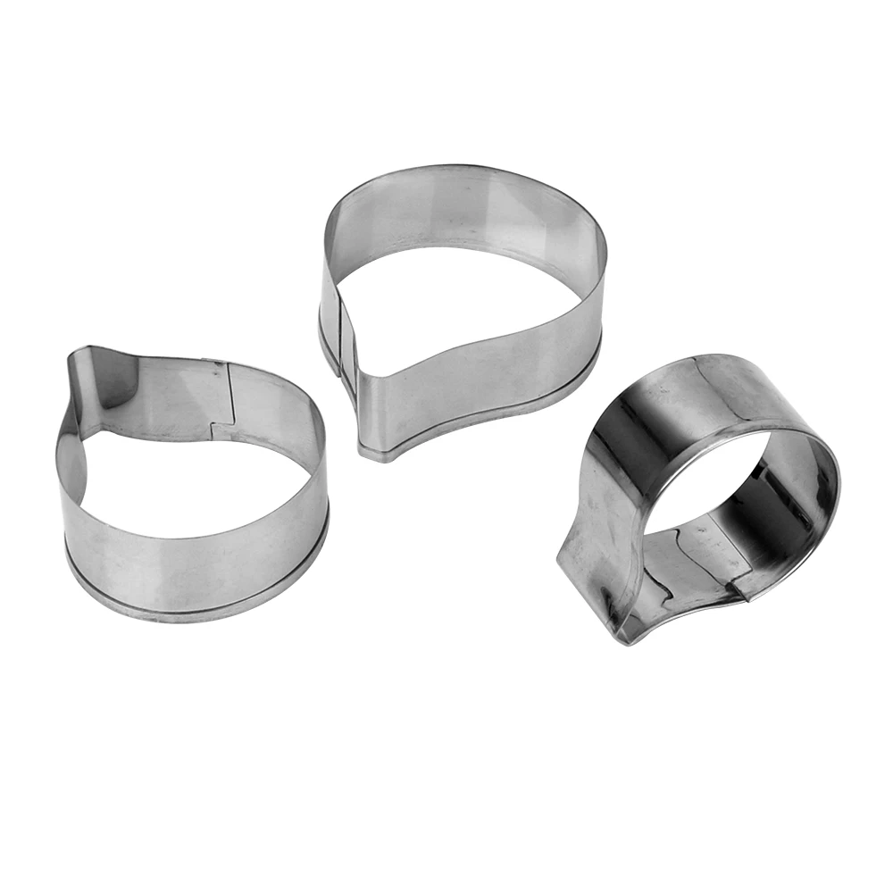 Pastry Cutter Sugarcraft Ginza Flower Shape Cookie Mold Fondant Cake Baking Mold Biscuit Cookie Cutter 3pcs/set Stainless Steel
Pastry Cutter Sugarcraft Ginza Flower Shape Cookie Mold Fondant Cake Baking Mold Biscuit Cookie Cutter 3pcs/set Stainless Steel