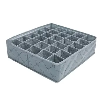 Bamboo Charcoal Non-woven Cloth Underwear Storage Box 30 Compartments 11L Disassemble Separable Innovative Storage Bags
Bamboo Charcoal Non-woven Cloth Underwear Storage Box 30 Compartments 11L Disassemble Separable Innovative Storage Bags