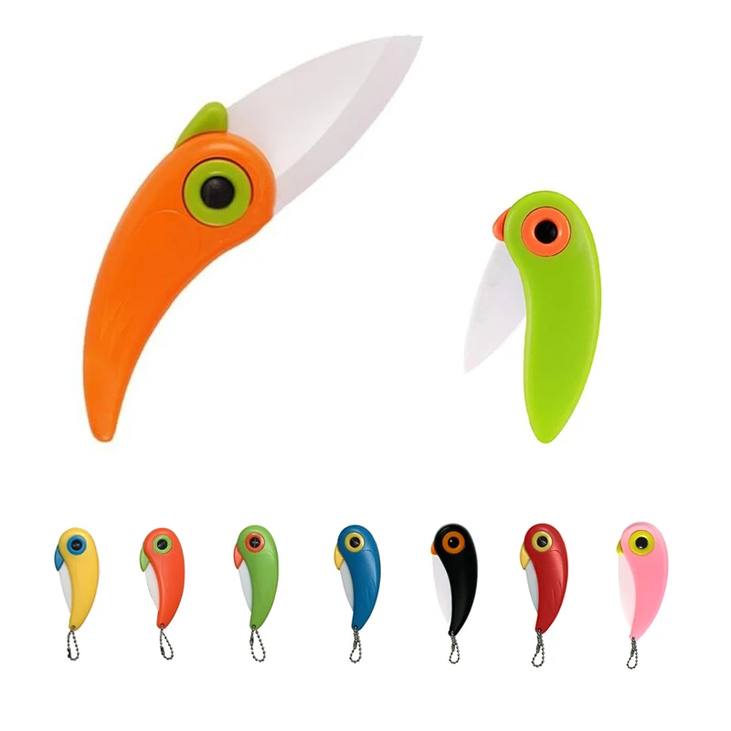 Picnic Pocket Pare Peel Folding tool Peeler Vegetable Kitchen Blade Ceramic Mini Knife Bird Cutlery Cutter Cut Slice Fruit
Picnic Pocket Pare Peel Folding tool Peeler Vegetable Kitchen Blade Ceramic Mini Knife Bird Cutlery Cutter Cut Slice Fruit