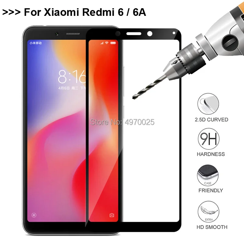 9H Full Cover Tempered Glass For Xiaomi Redmi 6A 6 Screen Protector For Xiaomi Redmi 6 6A Protective Glass Film
9H Full Cover Tempered Glass For Xiaomi Redmi 6A 6 Screen Protector For Xiaomi Redmi 6 6A Protective Glass Film