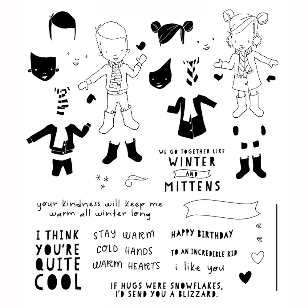 Boy and girl Transparent Clear Silicone Stamp/Seal for DIY scrapbooking/photo album Decorative clear stamp
Boy and girl Transparent Clear Silicone Stamp/Seal for DIY scrapbooking/photo album Decorative clear stamp
