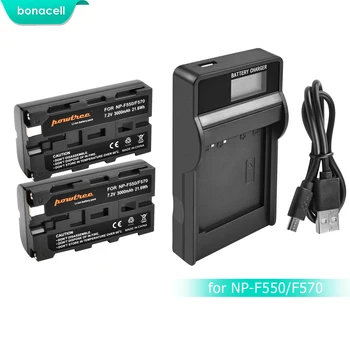 Bonacell 3000mAh NP-F550 NP F550 NPF550 Battery+LCD Charger for Sony NP-F330 NP-F530 NP-F570 NP-F730 NP-F750 Hi-8 GV-D200 L50
Bonacell 3000mAh NP-F550 NP F550 NPF550 Battery+LCD Charger for Sony NP-F330 NP-F530 NP-F570 NP-F730 NP-F750 Hi-8 GV-D200 L50