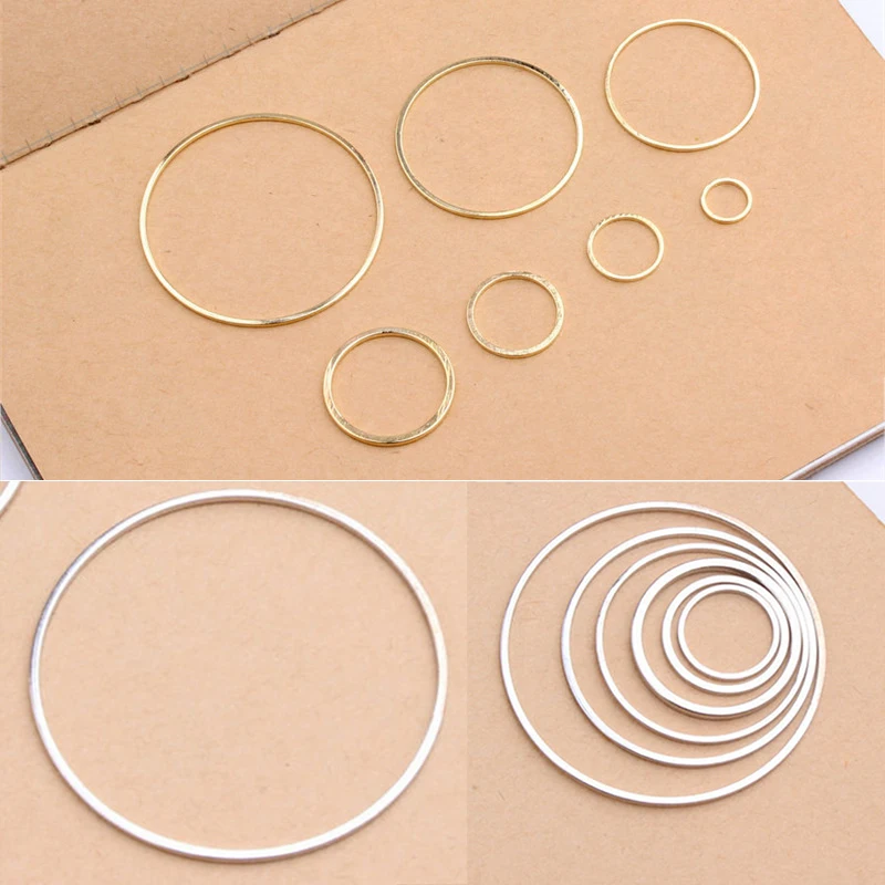Sale Gold Silver Circle DIY Earrings 8/12/15/20/25/30/38mm 10PCS/Pack Jewelry Accessories Round for DIY Stud earring Making
Sale Gold Silver Circle DIY Earrings 8/12/15/20/25/30/38mm 10PCS/Pack Jewelry Accessories Round for DIY Stud earring Making