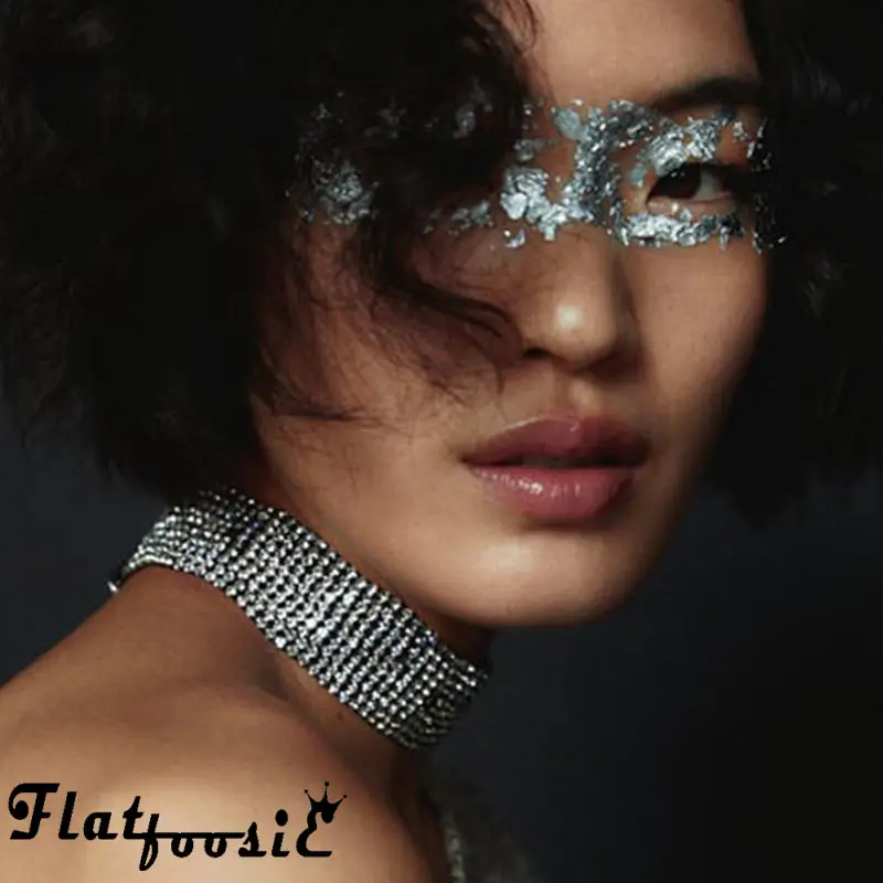 Flatfoosie Luxury Shiny Crystal Choker Necklaces For Women New ZA Bohemian Collar Short Necklace Wedding Statement Jewelry Gifts
Flatfoosie Luxury Shiny Crystal Choker Necklaces For Women New ZA Bohemian Collar Short Necklace Wedding Statement Jewelry Gifts